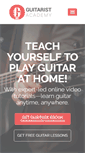 Mobile Screenshot of guitaristacademy.com